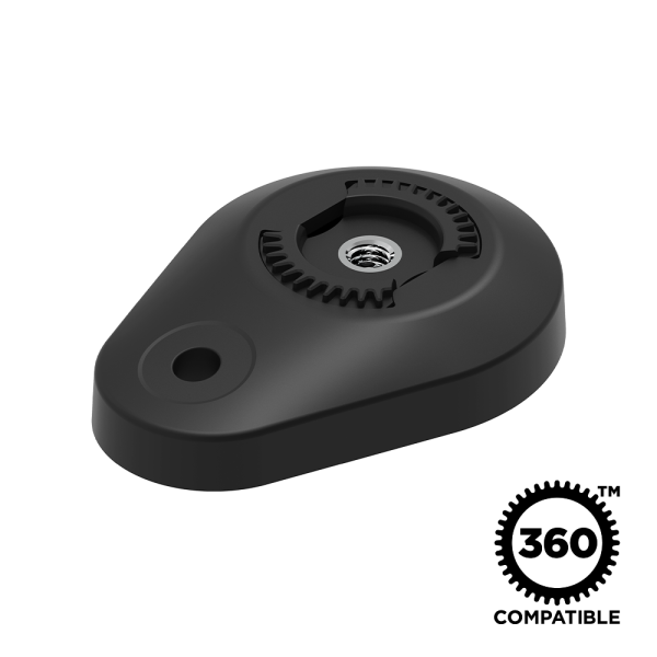 Quad Lock® 360 Base - Concealed | Small - Through Cable | Velonova ®